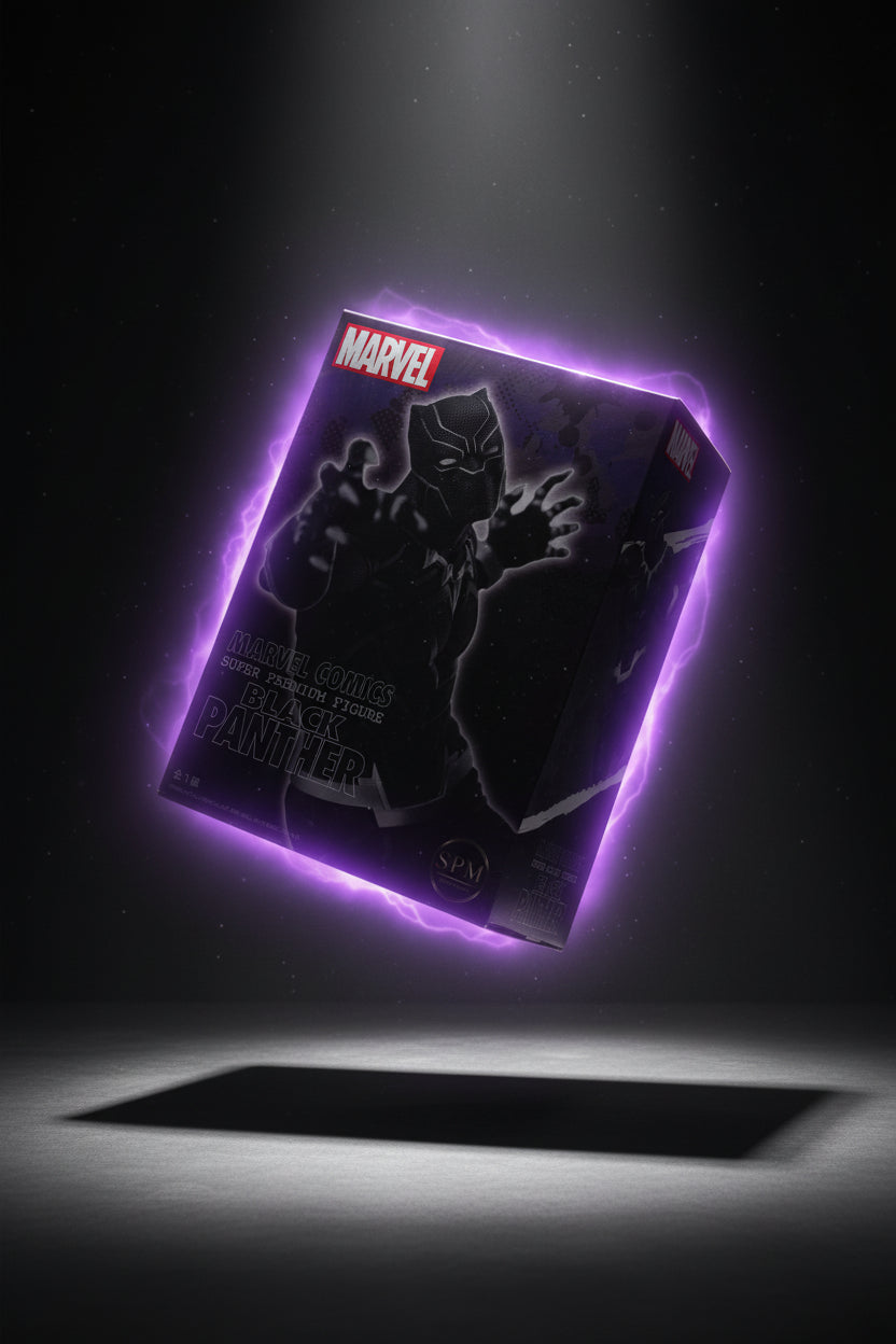 Action Figure Black Panther – Marvel Comics Super Premium Figure (SPM) SEGA – Original do Japão