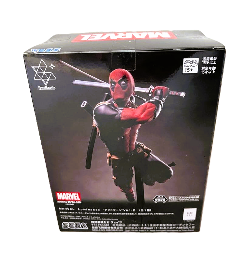 Action Figure Deadpool – Marvel Luminasta Ver.2 SEGA – Original do Japão