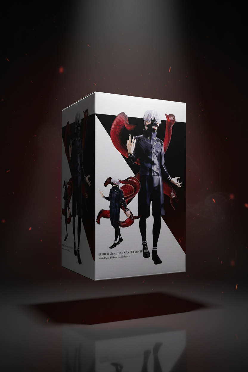 Action Figure Ken Kaneki II – Tokyo Ghoul Grandista Banpresto – Original do Japão