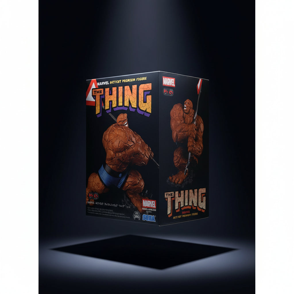 Action Figure The Thing – Fantastic Four: First Steps ACT/CUT Premium Figure SEGA – Original do Japão