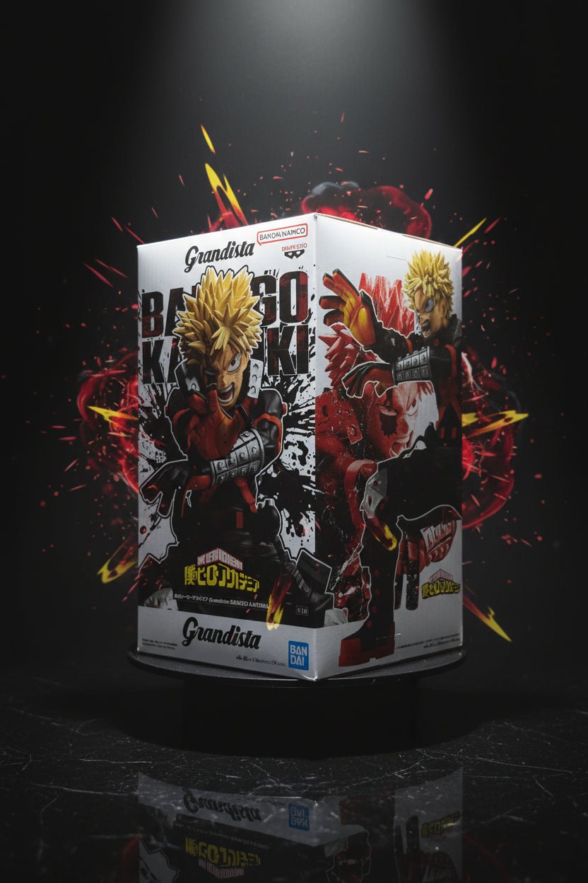 Action Figure Katsuki Bakugo – My Hero Academia Final Season Grandista Banpresto – Original do Japão - Shoppingnetjapan