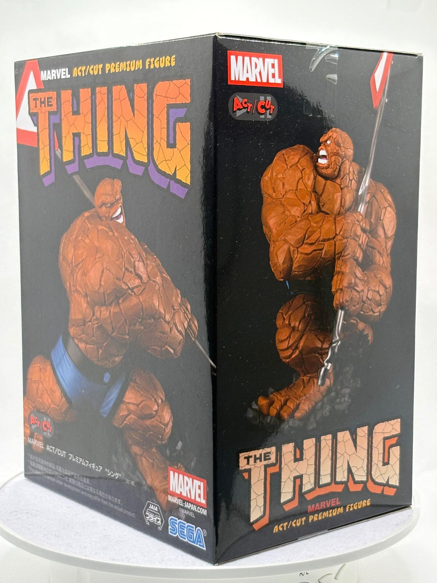 Action Figure The Thing – Fantastic Four: First Steps ACT/CUT Premium Figure SEGA – Original do Japão - Shoppingnetjapan