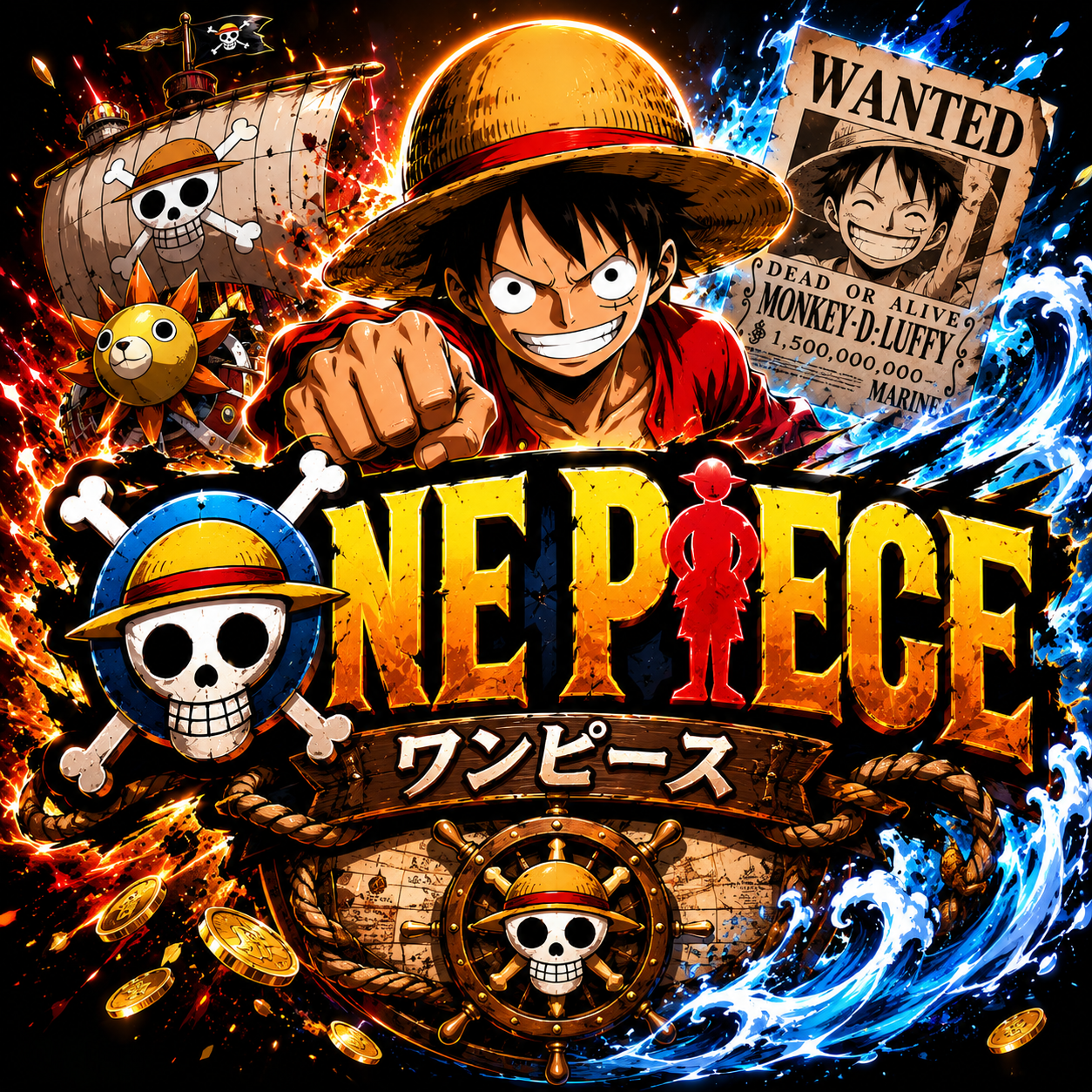 🏴‍☠️⚓ ONE PIECE ⚓🏴‍☠️ - Shoppingnetjapan
