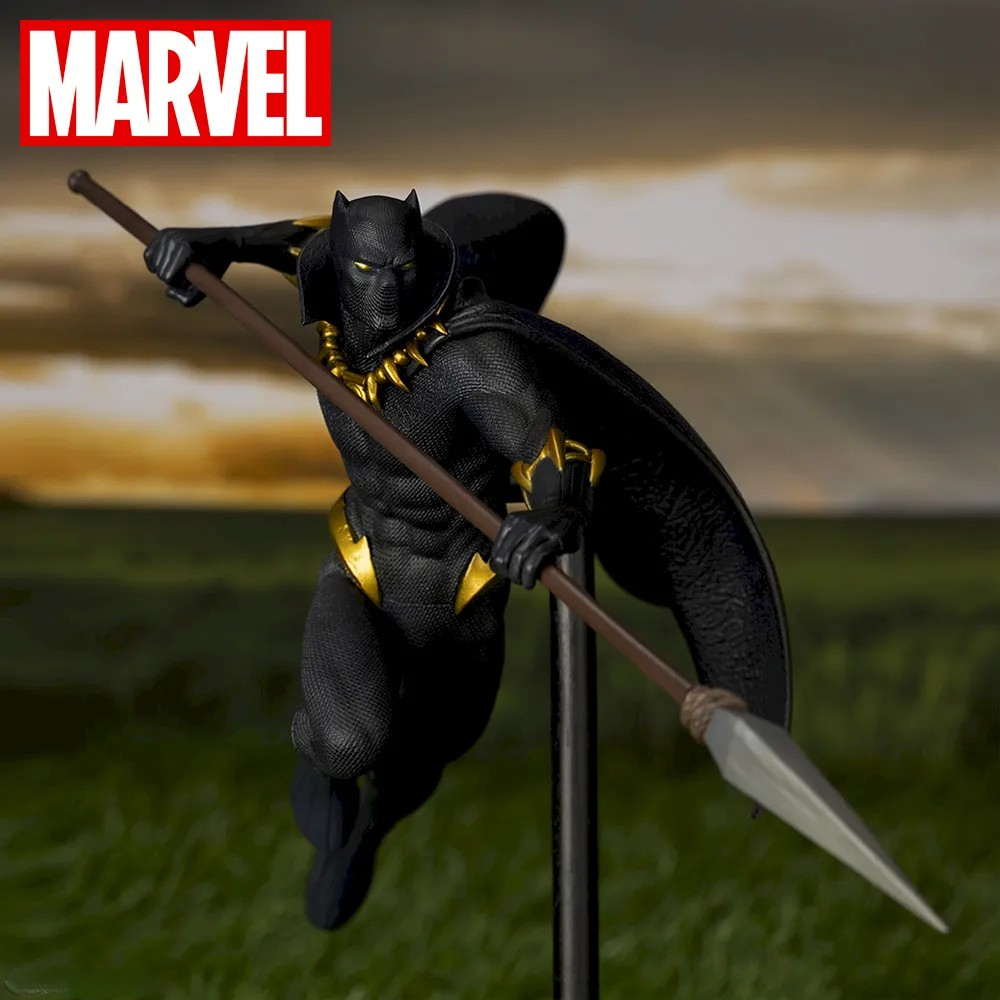 Action Figure Black Panther – Marvel ACT/CUT Premium Figure SEGA – Original do Japão