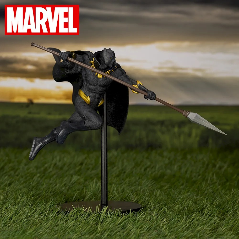 Action Figure Black Panther – Marvel ACT/CUT Premium Figure SEGA – Original do Japão