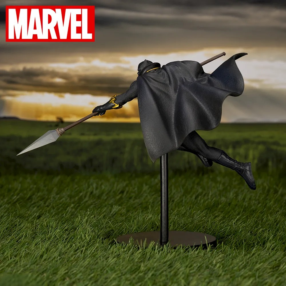 Action Figure Black Panther – Marvel ACT/CUT Premium Figure SEGA – Original do Japão