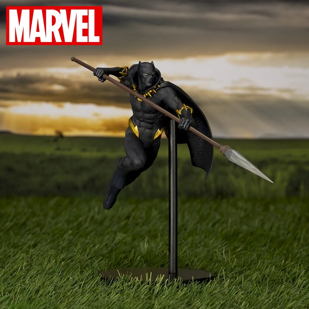 Action Figure Black Panther – Marvel ACT/CUT Premium Figure SEGA – Original do Japão