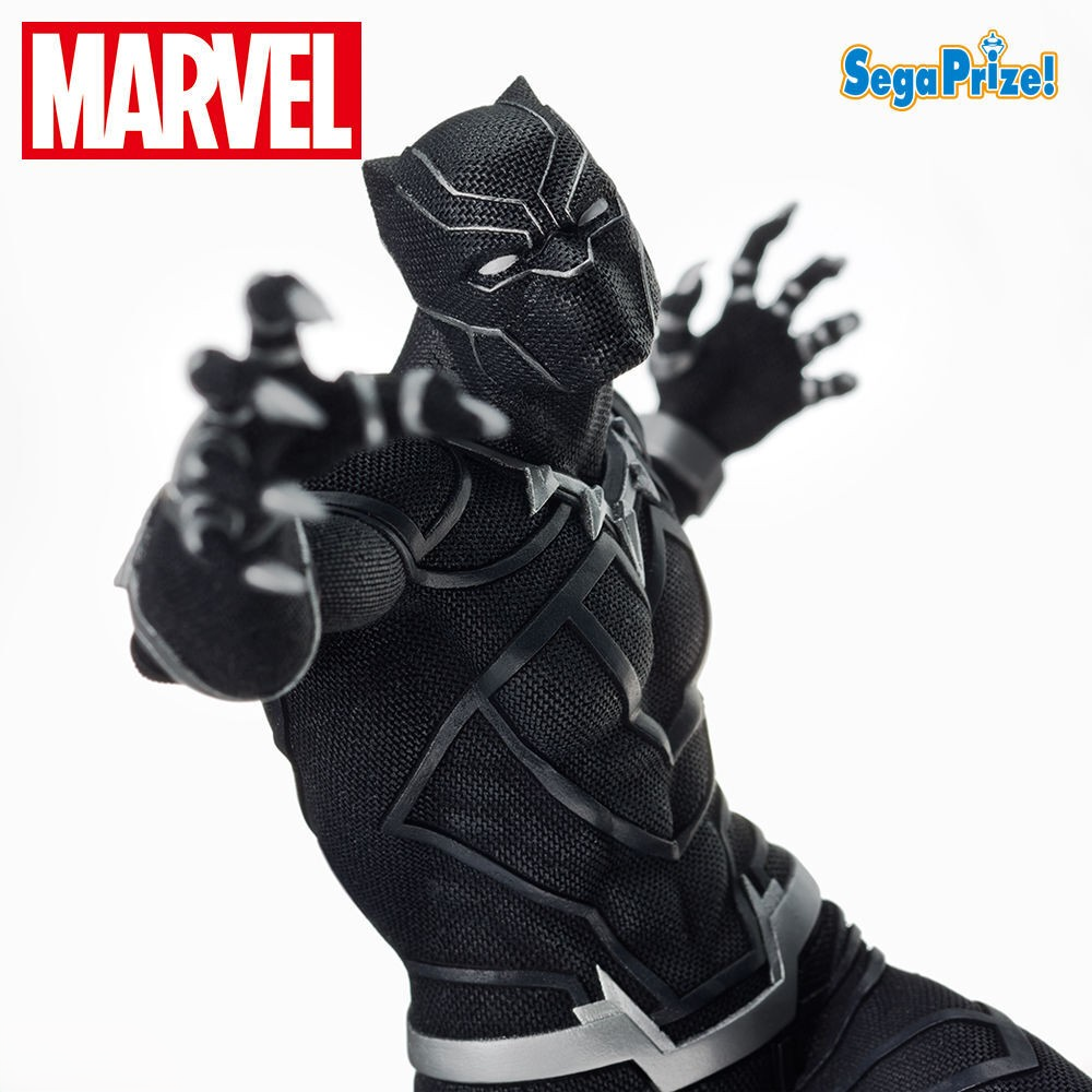 Action Figure Black Panther – Marvel Comics Super Premium Figure (SPM) SEGA – Original do Japão