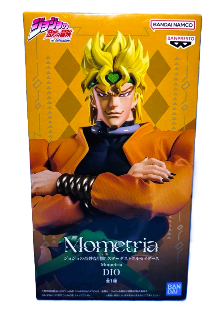 Action Figure DIO – JoJo's Bizarre Adventure Stardust Crusaders Mometria Banpresto – Original do Japão