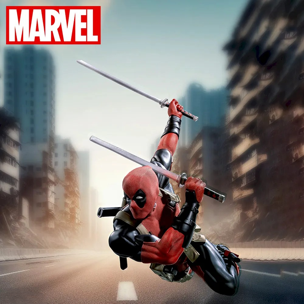 Deadpool Action Figure – Marvel Luminasta Ver.2 SEGA – Original from Japan