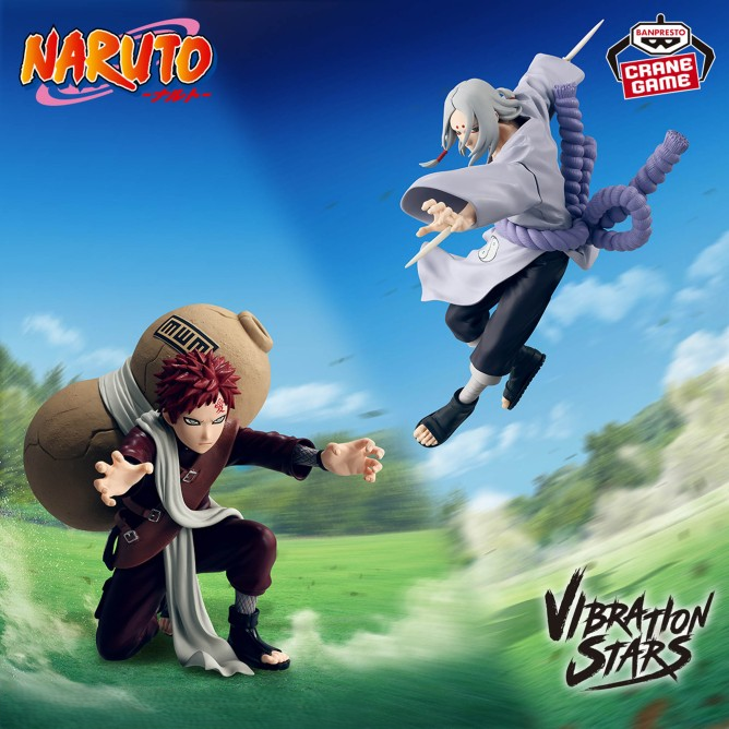 Gaara II Action Figure – Naruto VIBRATION STARS Banpresto – Original from Japan
