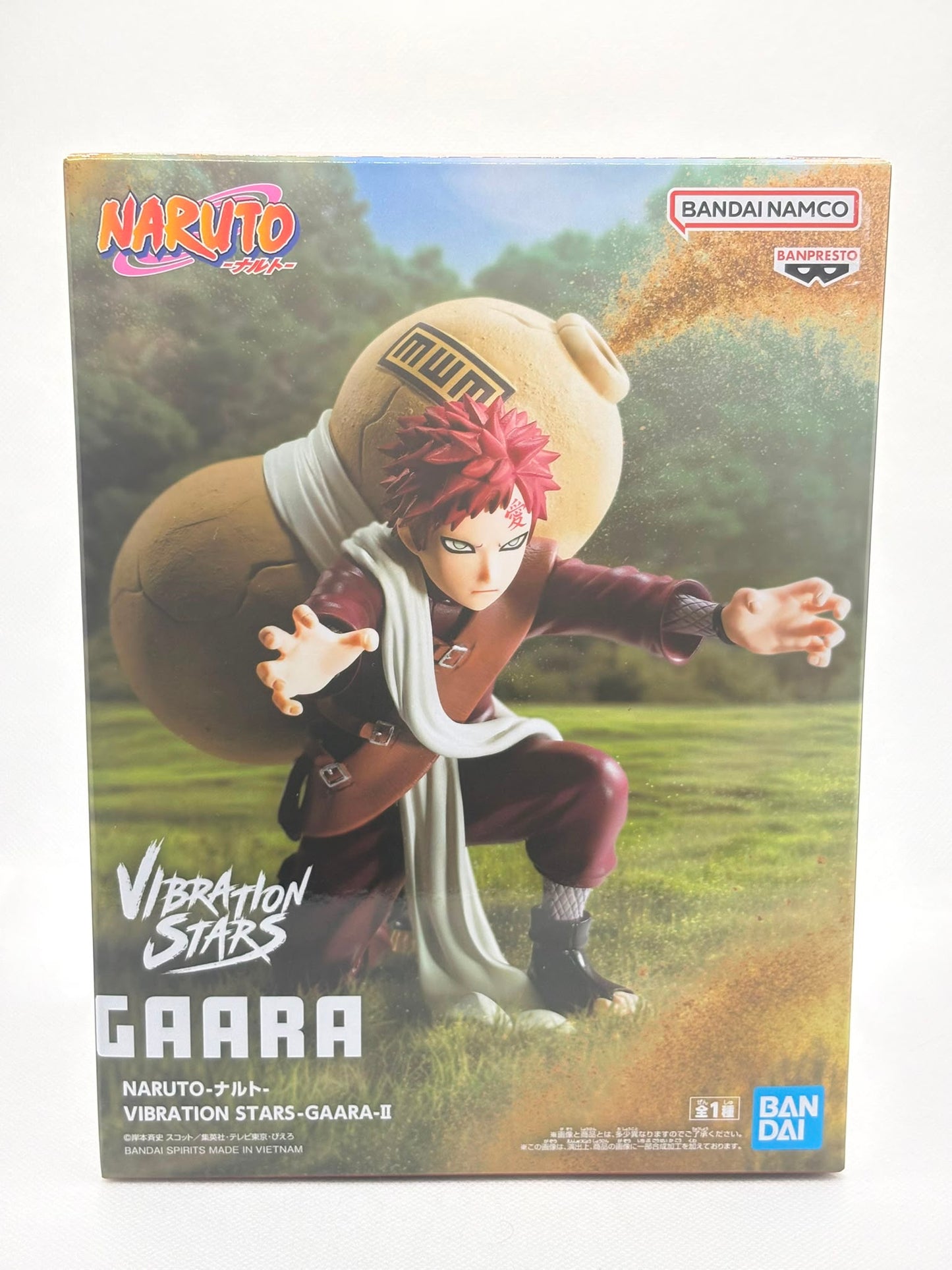 Gaara II Action Figure – Naruto VIBRATION STARS Banpresto – Original from Japan
