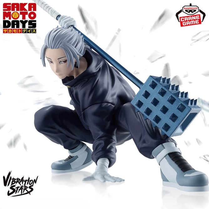 Action Figure Gaku – Sakamoto Days VIBRATION STARS Banpresto – Original do Japão