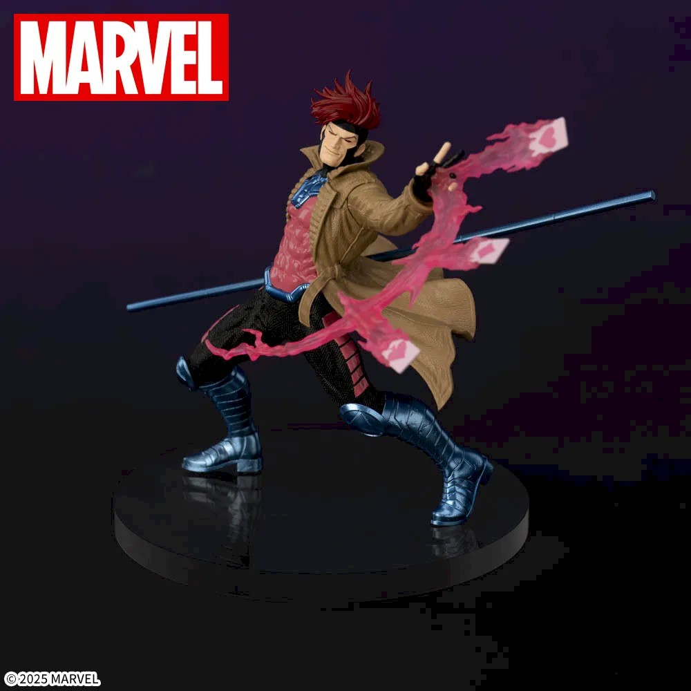 Action Figure Gambit – Marvel Comics ACT/CUT Premium Figure SEGA – Original do Japão