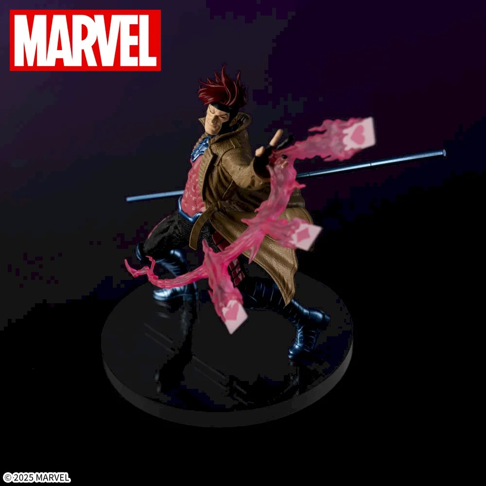 Action Figure Gambit – Marvel Comics ACT/CUT Premium Figure SEGA – Original do Japão
