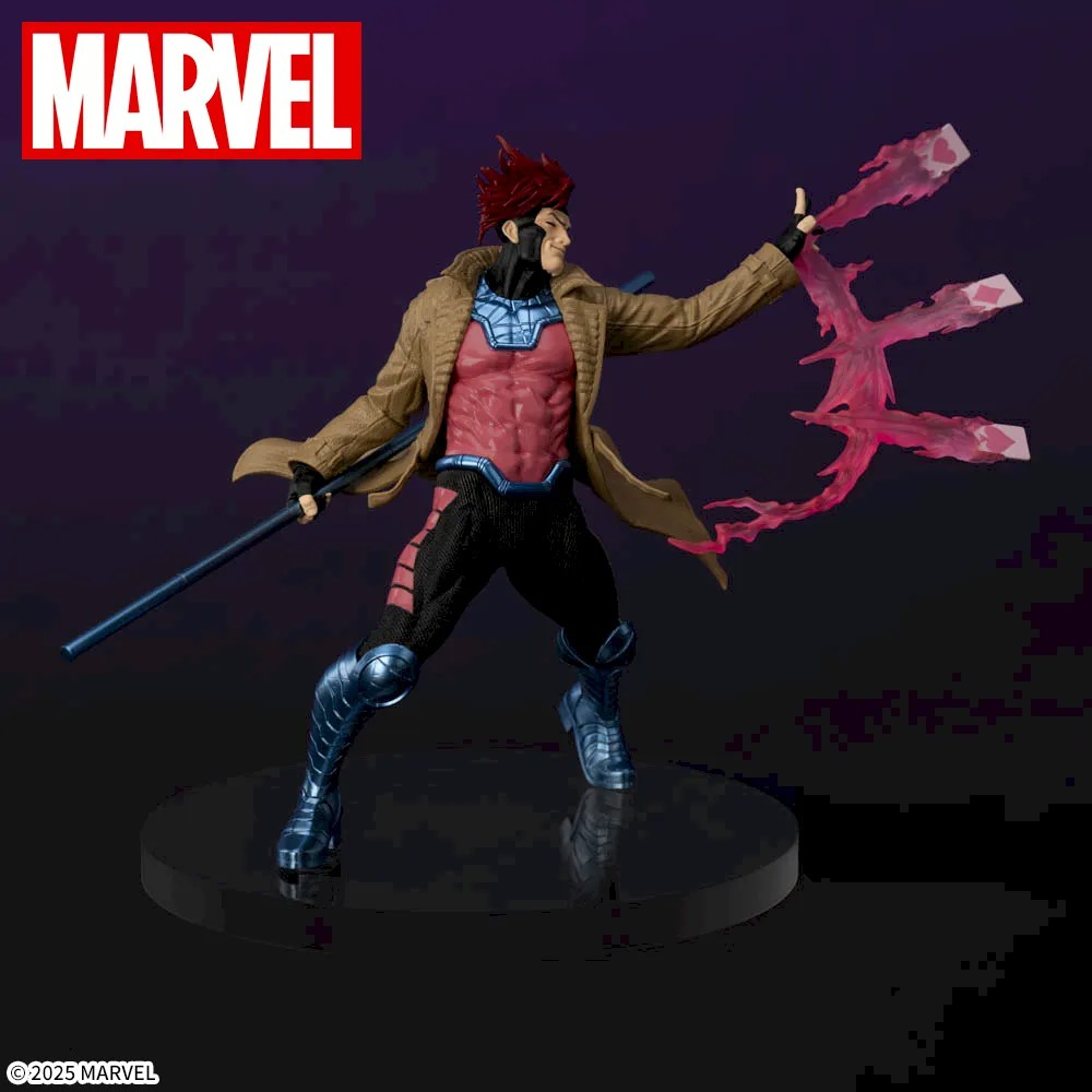 Action Figure Gambit – Marvel Comics ACT/CUT Premium Figure SEGA – Original do Japão