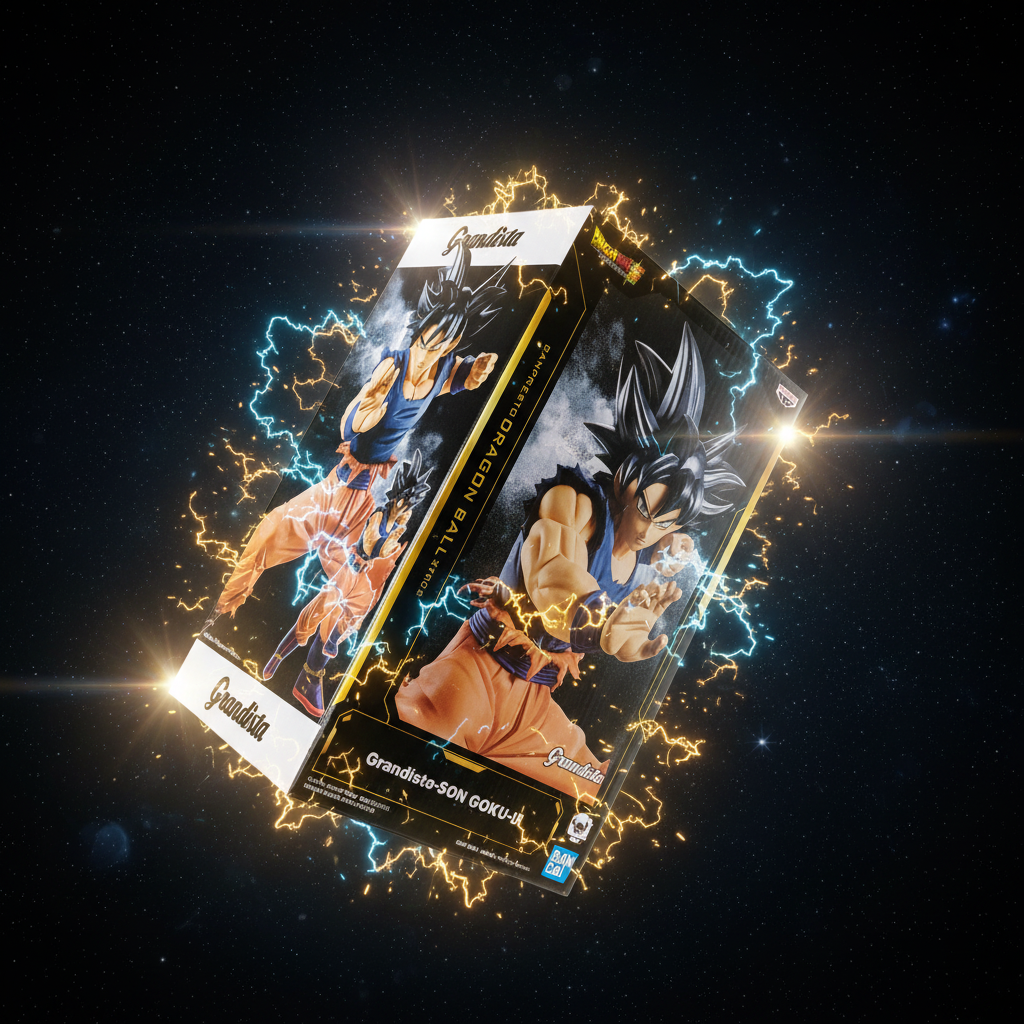 Action Figure Goku Ultra Instinct Sign – Grandista Dragon Ball Super (Produto Oficial do Japão)
