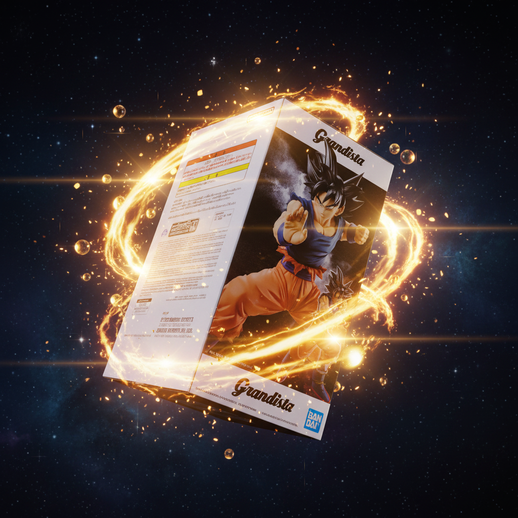 Action Figure Goku Ultra Instinct Sign – Grandista Dragon Ball Super (Produto Oficial do Japão)