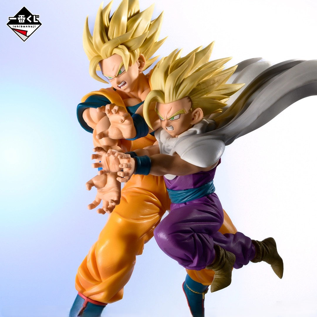 Action Figure Goku & Gohan E – Ichiban Kuji Spectacle Battle Dragon Ball (Produto Oficial do Japão)