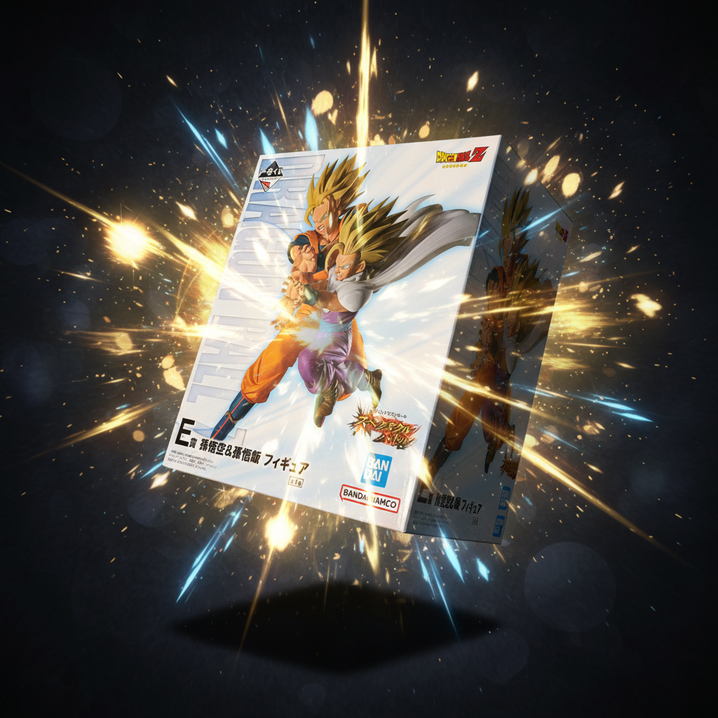 Action Figure Goku & Gohan E – Ichiban Kuji Spectacle Battle Dragon Ball (Produto Oficial do Japão)
