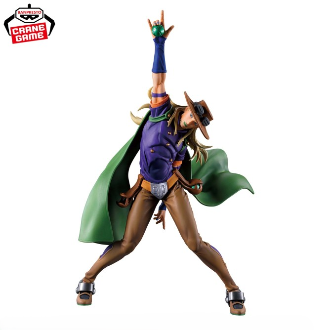 Action Figure Gyro Zeppeli – Mometria JoJo's Bizarre Adventure Part 7: Steel Ball Run (Produto Oficial do Japão)