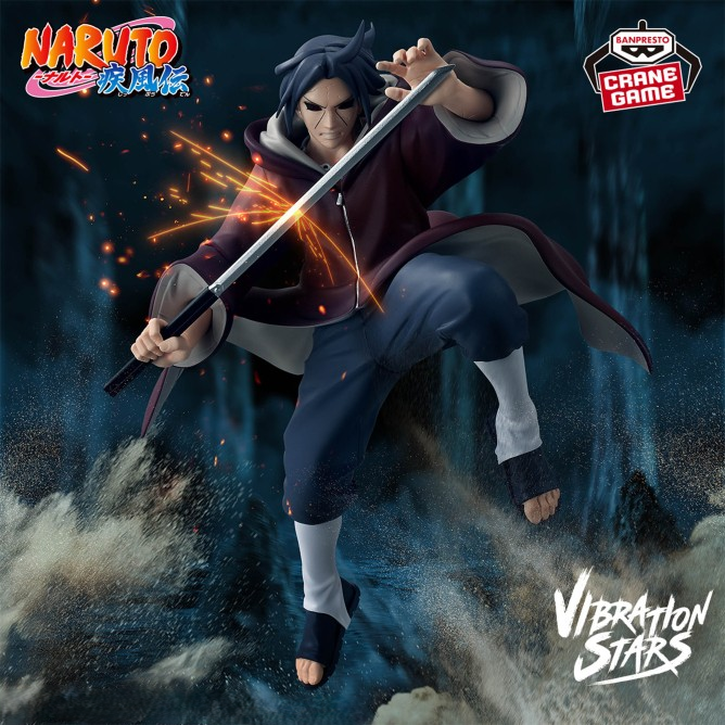 Action Figure Itachi Uchiha (Edo Tensei) – Naruto Shippuden VIBRATION STARS III Banpresto – Original do Japão