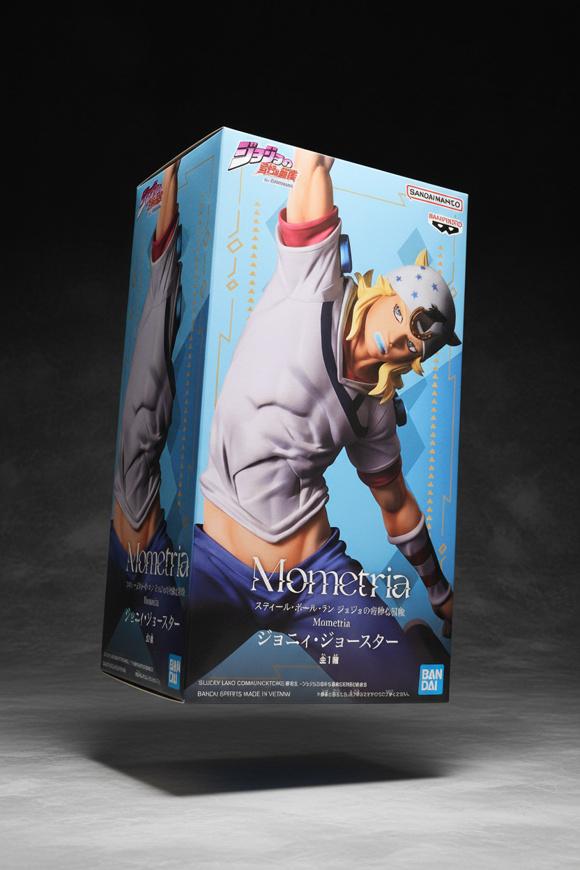 Action Figure Johnny Joestar – Mometria JoJo's Bizarre Adventure Part 7: Steel Ball Run (Produto Oficial do Japão)