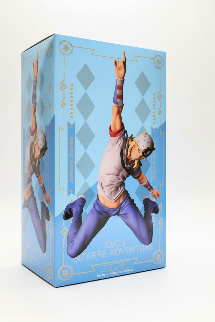 Action Figure Johnny Joestar – Mometria JoJo's Bizarre Adventure Part 7: Steel Ball Run (Produto Oficial do Japão)