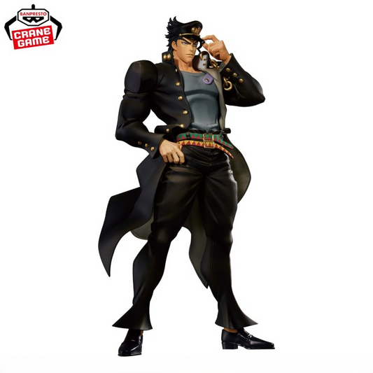 Action Figure Jotaro Kujo – JoJo's Bizarre Adventure Stardust Crusaders Mometria Banpresto – Original do Japão