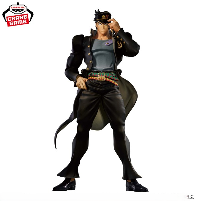 Action Figure Jotaro Kujo – JoJo's Bizarre Adventure Stardust Crusaders Mometria Banpresto – Original do Japão