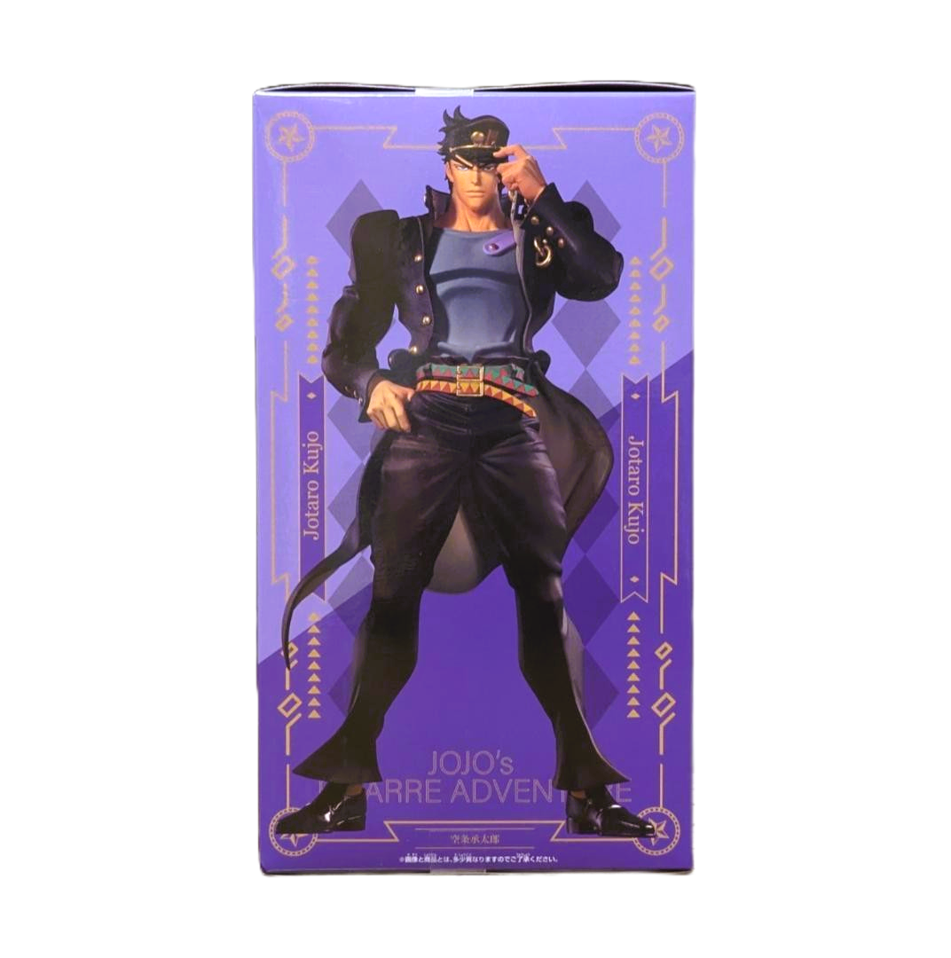 Action Figure Jotaro Kujo – JoJo's Bizarre Adventure Stardust Crusaders Mometria Banpresto – Original do Japão