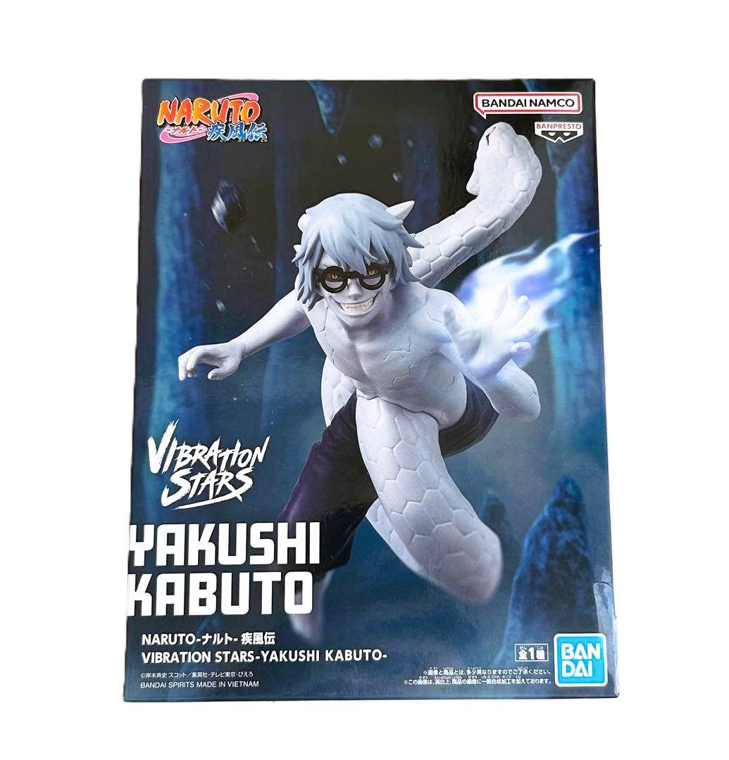 Action Figure Kabuto Yakushi (Modo Sábio) – Naruto Shippuden VIBRATION STARS Banpresto – Original do Japão