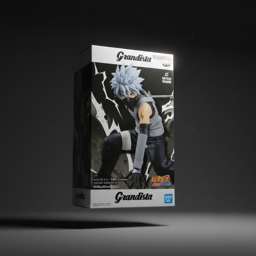 Action Figure Kakashi Hatake II – Naruto Shippuden Grandista Banpresto – Original do Japão