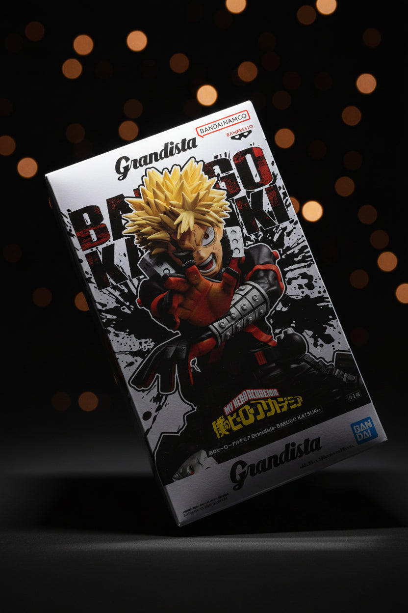 Action Figure Katsuki Bakugo – My Hero Academia Final Season Grandista Banpresto – Original do Japão