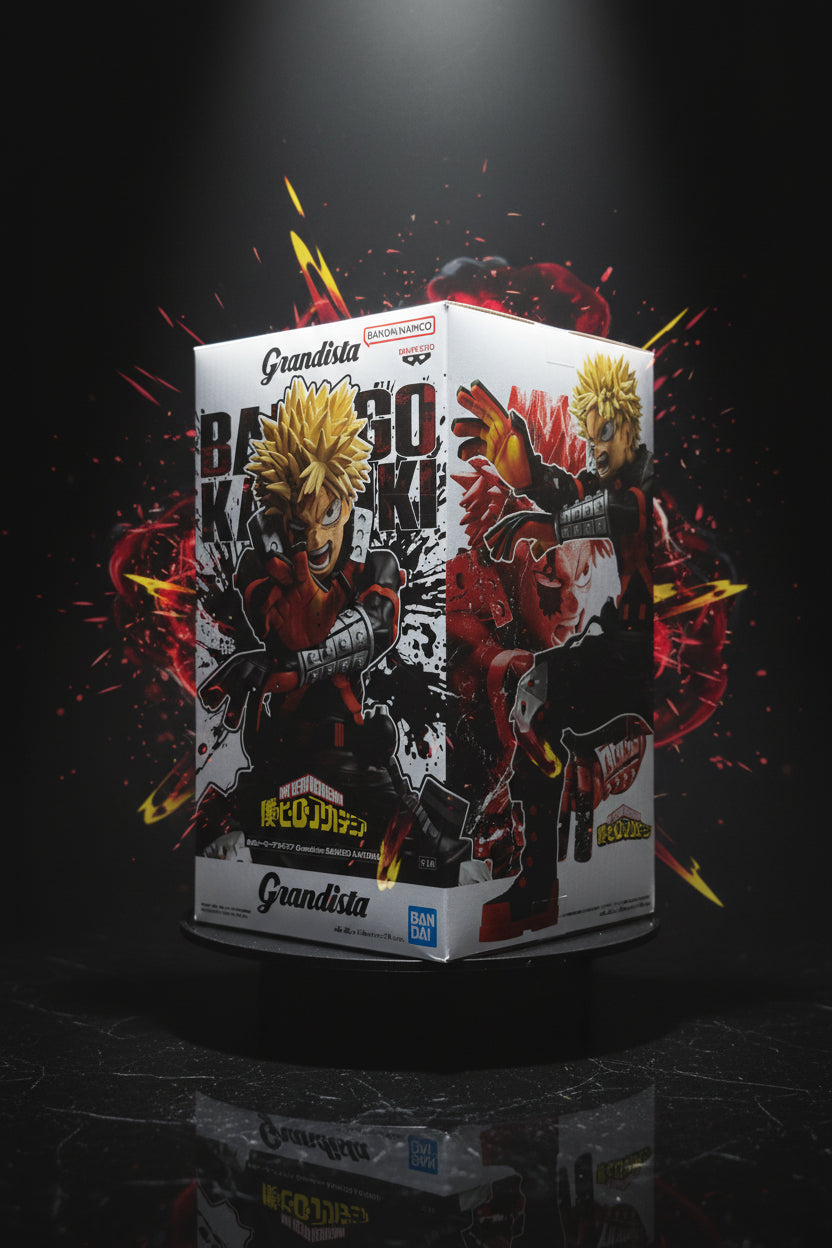 Action Figure Katsuki Bakugo – My Hero Academia Final Season Grandista Banpresto – Original do Japão