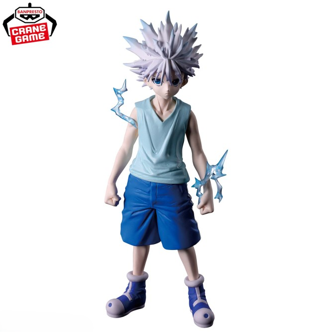 Action Figure Killua Zoldyck – HUNTING ARCHIVES Godspeed Hunter × Hunter (Produto Oficial do Japão)