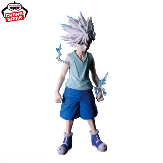 Action Figure Killua Zoldyck β HUNTING ARCHIVES Godspeed Hunter Γ Hunter (Produto Oficial do JapΓ£o)