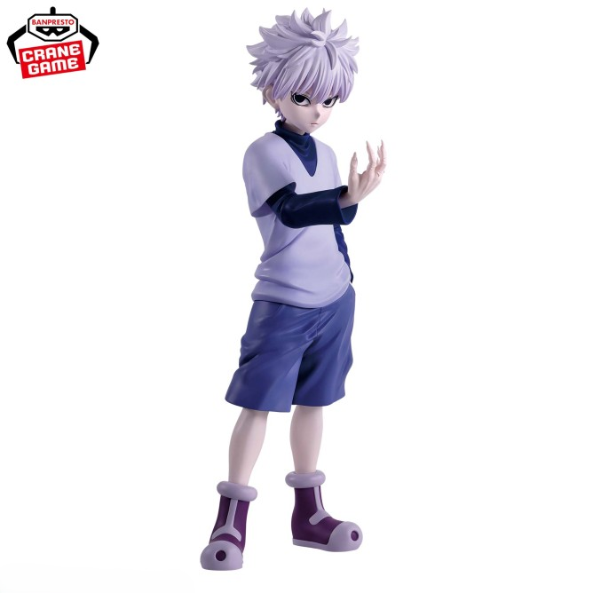 Action Figure Killua Zoldyck – Hunter x Hunter Grandista Banpresto – Original do Japão