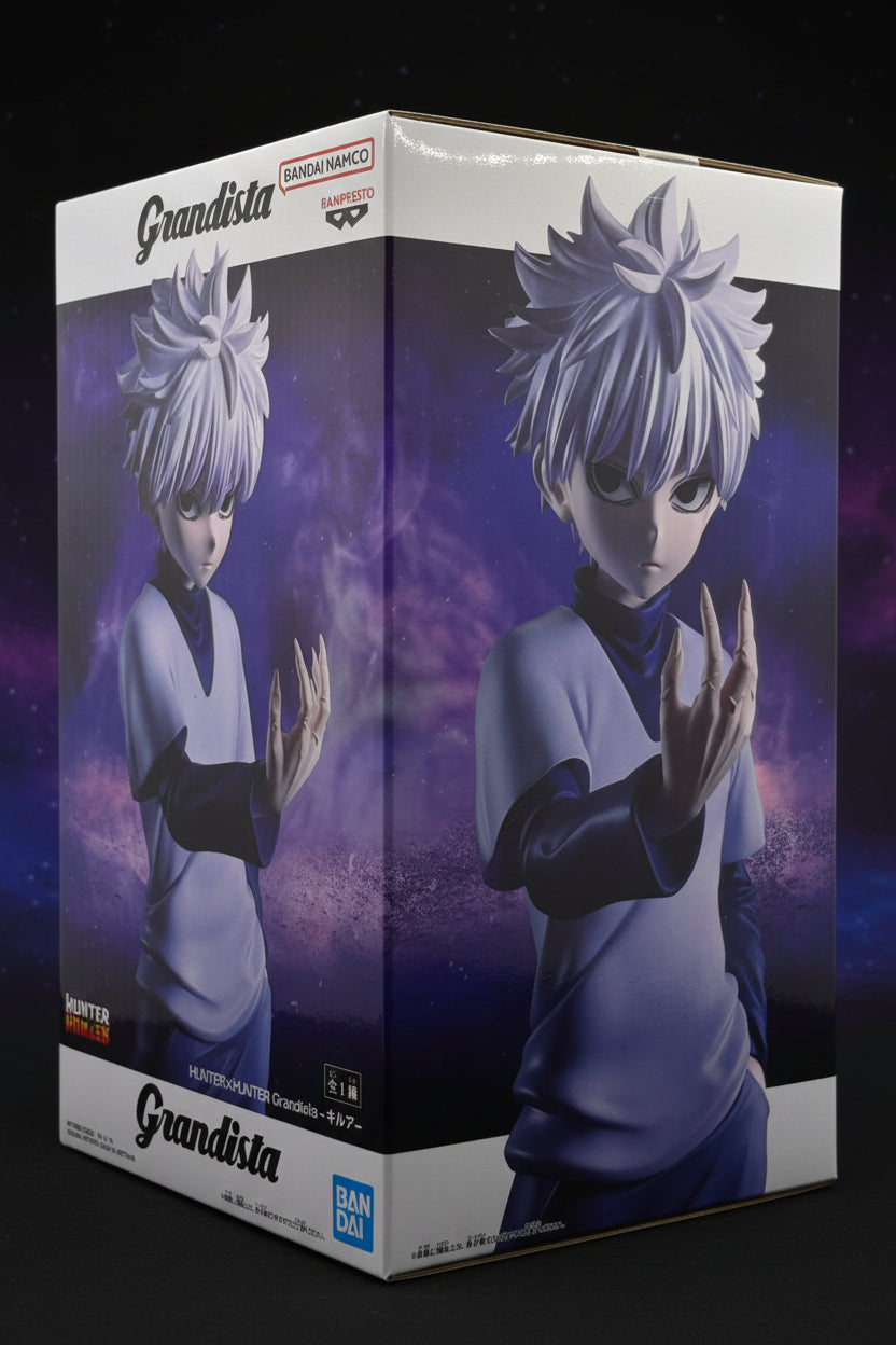 Action Figure Killua Zoldyck – Hunter x Hunter Grandista Banpresto – Original do Japão