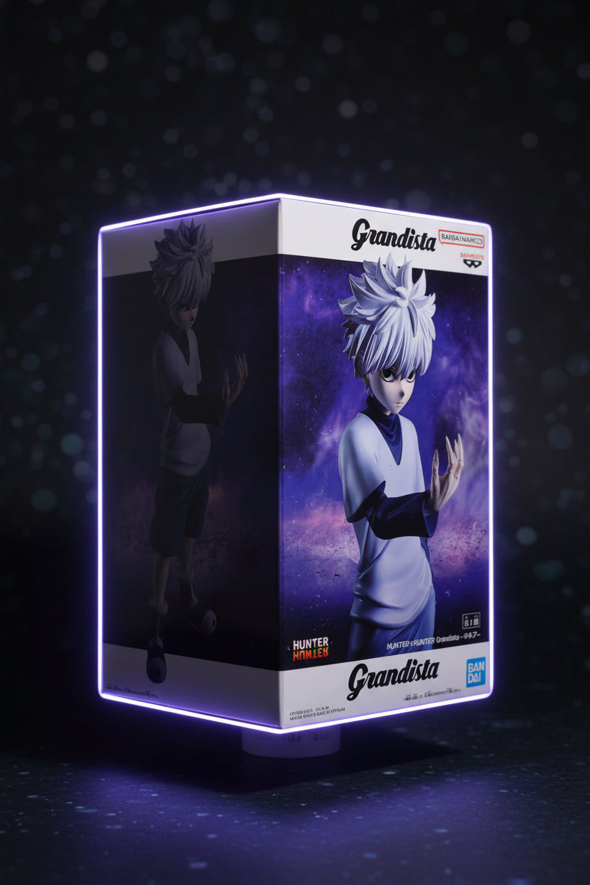 Action Figure Killua Zoldyck – Hunter x Hunter Grandista Banpresto – Original do Japão