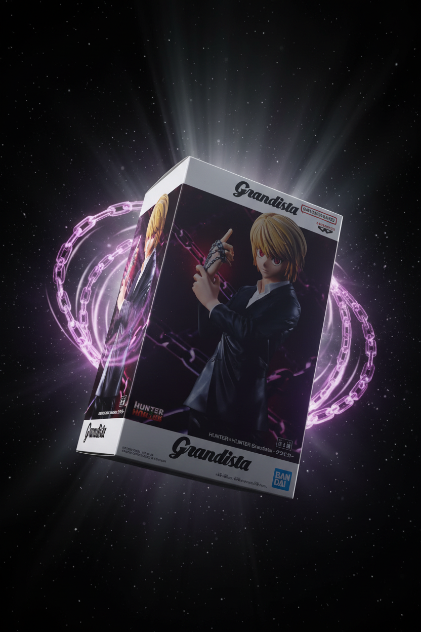 Action Figure Kurapika – Hunter x Hunter Grandista Banpresto – Original do Japão