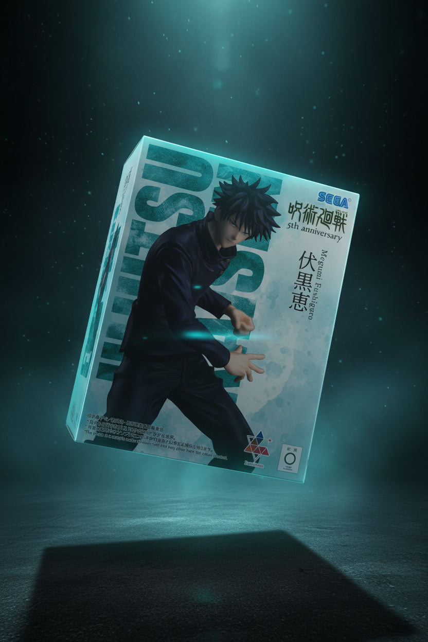 Action Figure Megumi Fushiguro – Jujutsu Kaisen 5th Anniversary Luminasta SEGA – Original do Japão