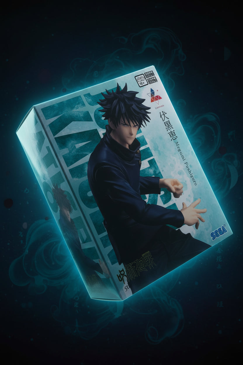 Action Figure Megumi Fushiguro – Jujutsu Kaisen 5th Anniversary Luminasta SEGA – Original do Japão