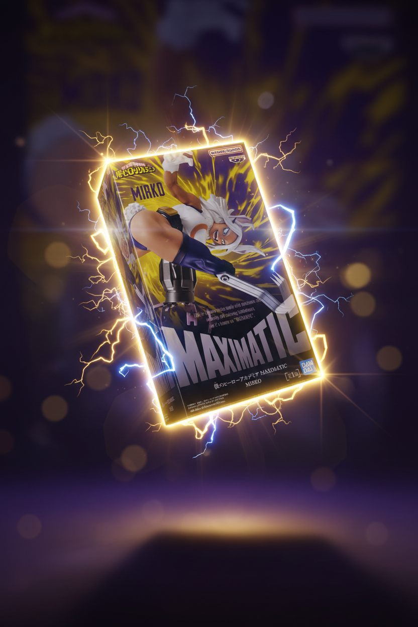 Action Figure Mirko – MAXIMATIC My Hero Academia (Produto Oficial do Japão)