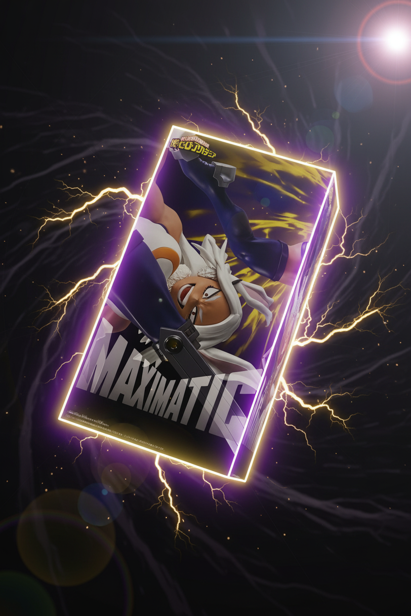 Action Figure Mirko – MAXIMATIC My Hero Academia (Produto Oficial do Japão)