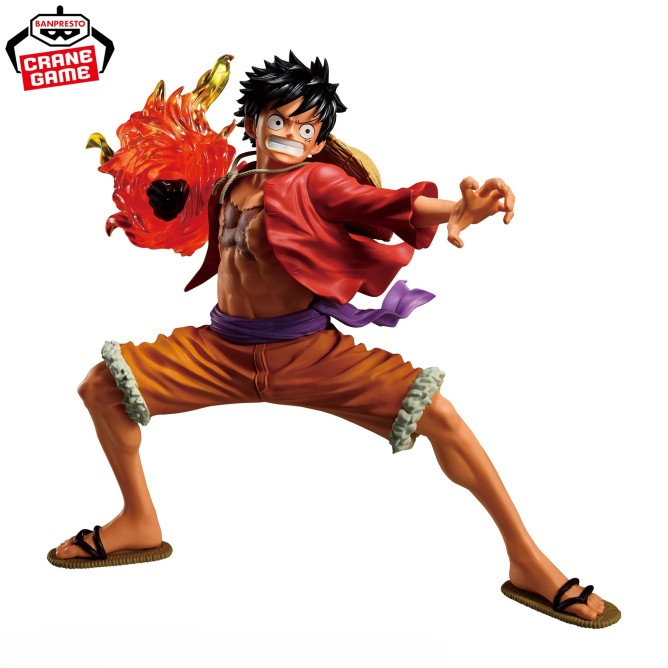 Action Figure Monkey D. Luffy – One Piece Maximatic Plus Banpresto – Original from Japan