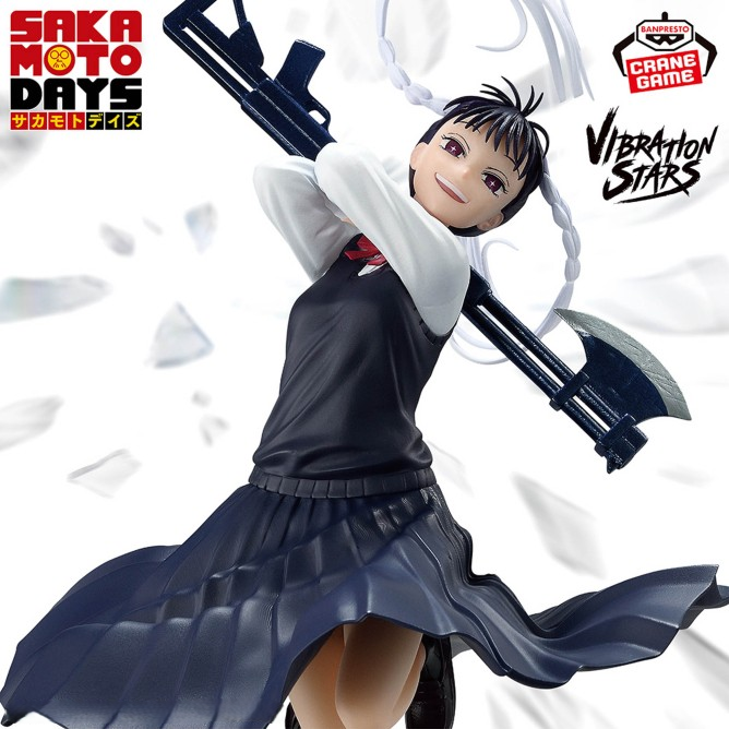 Action Figure Nao Toramaru – Sakamoto Days VIBRATION STARS Banpresto – Original from Japan