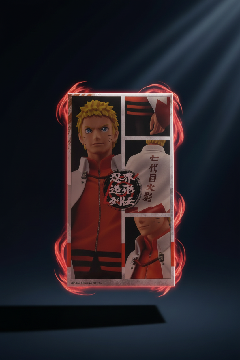 Action Figure Naruto Uzumaki – Naruto Shippuden NARUTO 72 Series Ninkai Zoukei Retsuden Banpresto – Original do Japão