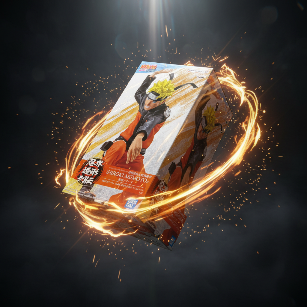 Action Figure Naruto Uzumaki – Ninkai Zoukei Retsuden Naruto Shippuden (Produto Oficial do Japão)