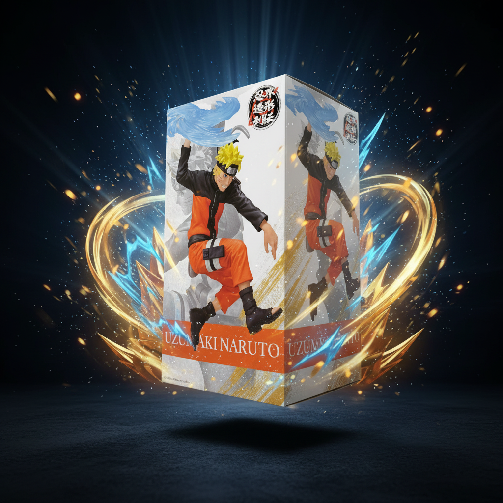 Action Figure Naruto Uzumaki – Ninkai Zoukei Retsuden Naruto Shippuden (Produto Oficial do Japão)
